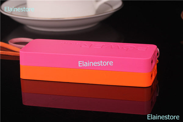 Ultra- thin Perfume Portable 5600MAH Power Bank Ploymer External Emergency for iphone/samsung/HTC Battery Charger