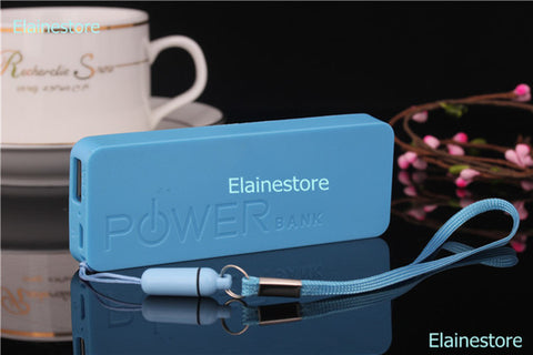 Ultra- thin Perfume Portable 5600MAH Power Bank Ploymer External Emergency for iphone/samsung/HTC Battery Charger