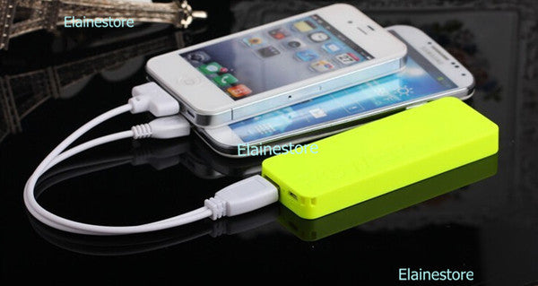 Ultra- thin Perfume Portable 5600MAH Power Bank Ploymer External Emergency for iphone/samsung/HTC Battery Charger