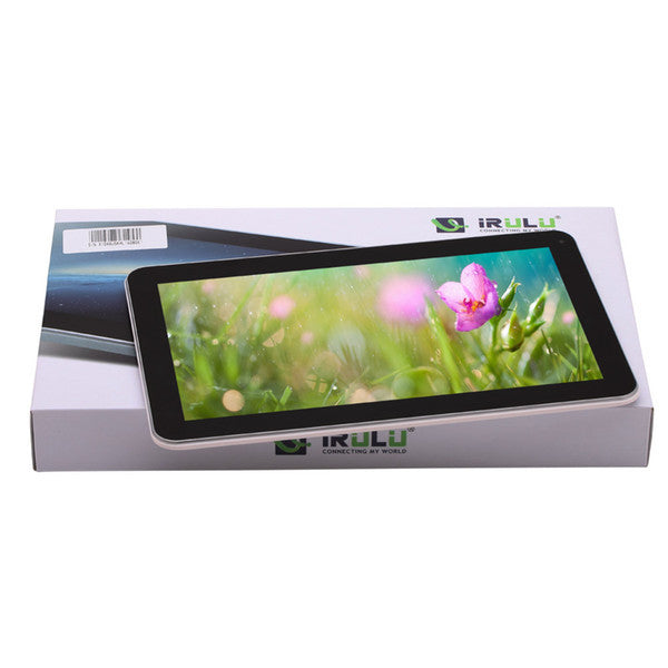 NEW! iRULU 10.1&quot; Quad Core Android5.1 Tablet PC A33 1024*600 Dual Camera Capacitive 16GB/1G 10 inch Bluetooth Tablets