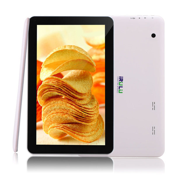 NEW! iRULU 10.1&quot; Quad Core Android5.1 Tablet PC A33 1024*600 Dual Camera Capacitive 16GB/1G 10 inch Bluetooth Tablets