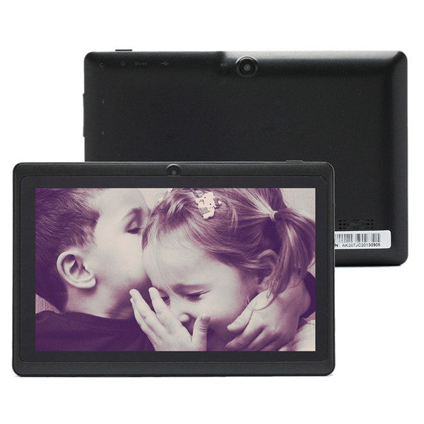 New Arrival! iRULU 7 Inch A33 Quadcore Tablet PC 8GB/16GB Android 4.4 1024*600 HD Q88 Dual Camera Wifi MID A33 Tablets