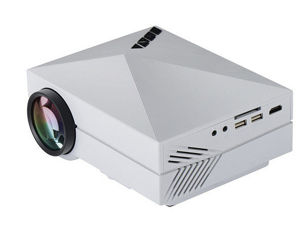 2015 GM60 Mini Projector LCD 1000LM 1920 x 1080 Resolution AV USB 2.0 HDMI VGA SD Home and outdoor theater cinema projector projector