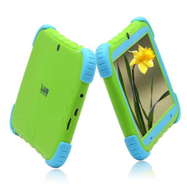 New Arrival! 7 Inch iRULU Android 4.4 A33 Kids Tablet PC QuadCore Dual Camera Drop Resistance Child Android Tablets