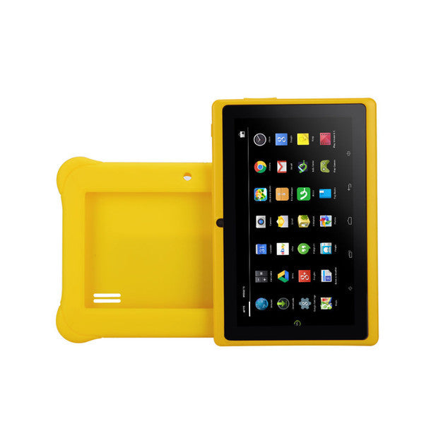 New Arrival! 7 Inch iRULU Android 4.4 A33 Kids Tablet PC QuadCore Dual Camera Drop Resistance Child Android Tablets