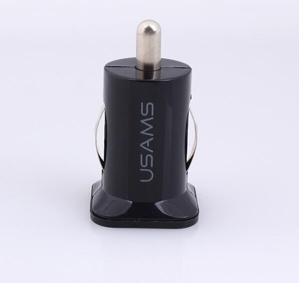 USAMS USB 3.1A Dual USB Ports mini Car Charging Power Adapter portable Universal for iPhone 6 5s HTC Samsung Galaxy S5 S4