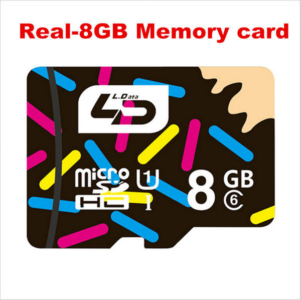 1pc free shipping LD Micro SD Card 8GB Class 6 Memory Card for Android Smartphone/Tablet/Camera